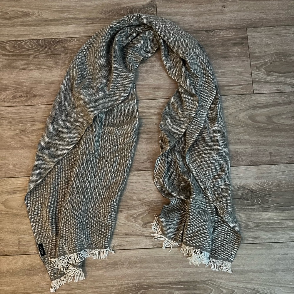 Gray J Crew Scarf